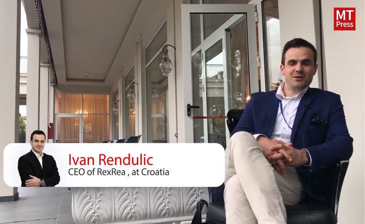 Interview with IVAN RENDULICCEO of Rexrea At the venue of the EMT 2022